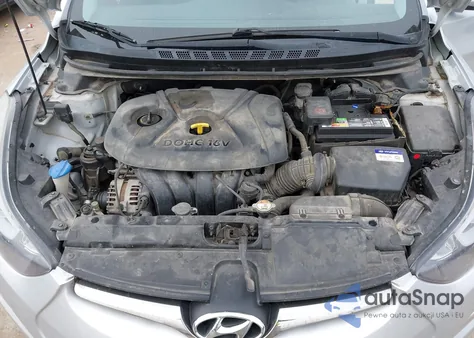 2014 Hyundai Elantra Limited z USA, uszkodzony, nr VIN KMHDH4AE9EU172485